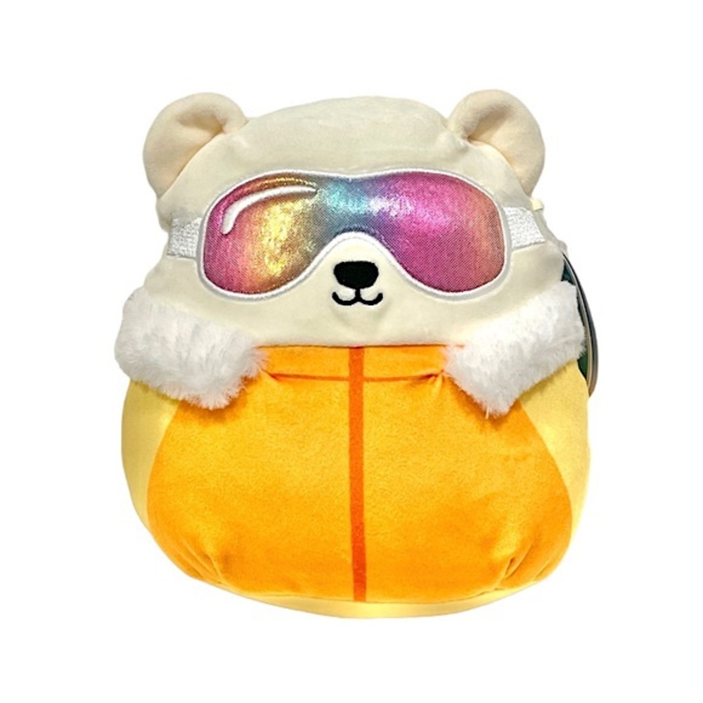SQUISHMALLOWS Official Kellytoy 8” Brooke Polar Bear w/ Sunglasses Plush Toy NWT